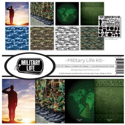 Reminisce Collection Kit - Military Life